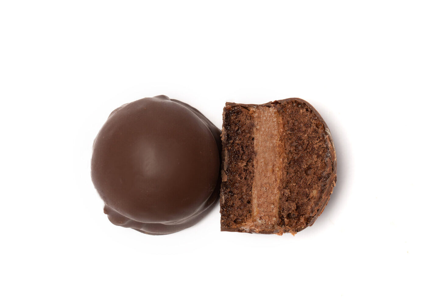 4018 - Μον Αμούρ Σιροπιασμένο ψωμάκι με γκανάζ σοκολάτας